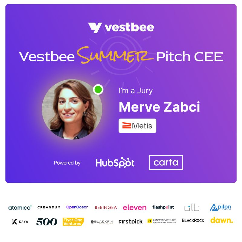 Empowering Innovation: Merve Zabci Joins Vestbee Summer Pitch CEE 